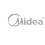 midea grey grey logo